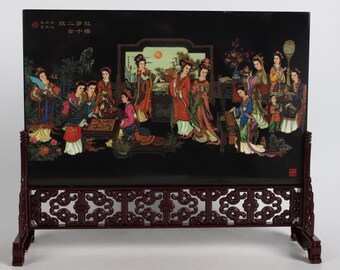 Make lacquer ware by hand  screen