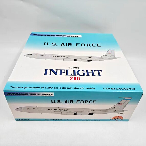 Inflight200 ボーイング 707-300 ダイキャストモデル – アメリカ空軍