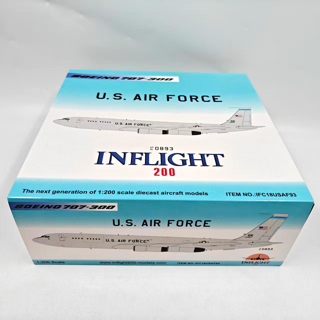 Inflight200 ボーイング 707-300 ダイキャストモデル – アメリカ空軍
