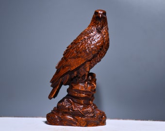 ヴィンテージ アイアンウッド イーグル バード 彫刻 9インチ - Etsy 日本
