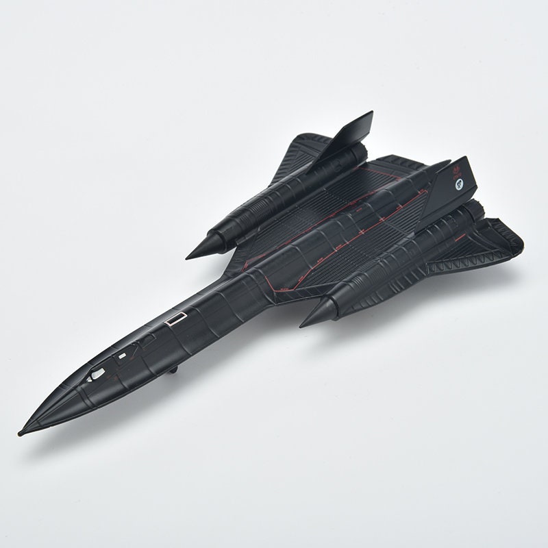 ダイキャスト製 1:200スケール 合金製 ブラックバード SR-71 超音速