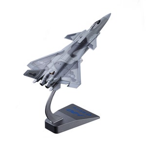 Diecast J-20 Militarized Combat Fighter alloy model 1:72 Scale Toy Gift Collection Display