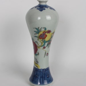 Vases en céramique peints à la main de collection folklorique chinoise