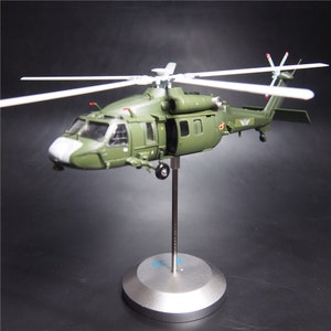 Diecast 1:72 Scale Z-20 Militarized Combat Alloy Helicopter Model Toy Gift Collection Simulation Display Decoration