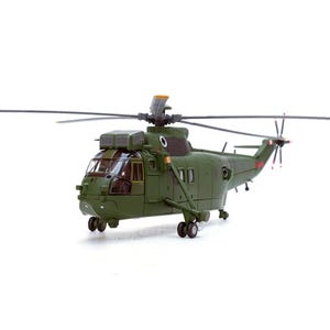 Simulation Display of The American Sea King Helicopter 848 Model With a 1:72 Scale Toy Gift Collection
