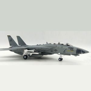 Avion de chasse moulé sous pression F-14D alliage plastique rapport 1:72 modèle jouet cadeau collection simulation affichage décoration