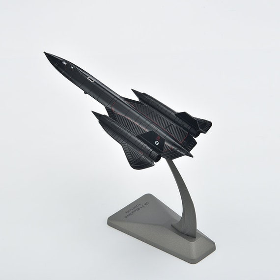ダイキャスト製 1:200スケール 合金製 ブラックバード SR-71 超音速