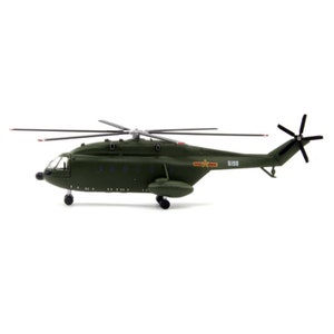 Modèle en plastique d&#39;hélicoptère de combat militarisé de l&#39;armée chinoise Z-8 à l&#39;échelle 1:144, collection de cadeaux de jouets, décoration d&#39;affichage de simulation