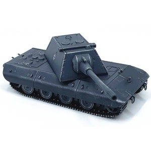 Carro armato tedesco super pesante E-100 pressofuso in lega e plastica, modello in scala 1:72, collezione di giocattoli, display di simulazione