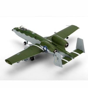 Die cast US Air Force A-10C Fighter jet Militarized Combat 1:144 Ratio Alloy and Plastic Simulated Men&#39;s Gift