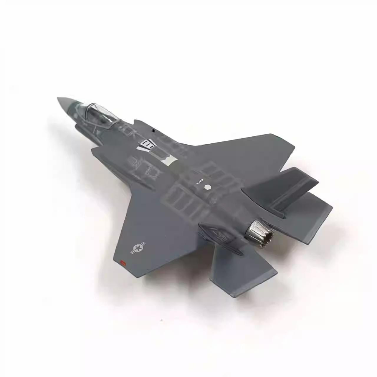 Herpa 1:200 US Air Force F-35A Simulation Alloy Aircraft Model