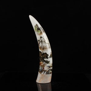 China Jingdezhen ceramic hand-painted landscape pattern ornaments