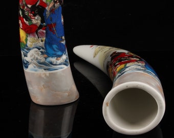 中国景徳鎮陶磁器手描き八仙人物柄飾り - Etsy 日本