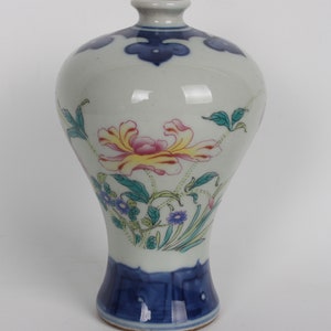 Chinese folk collection handcrafted hand-painted ceramic vases
