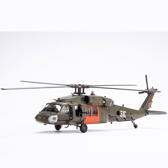 Diecast 1:72 Scale UH-60 Militarized Combat Black Hawk Helicopter