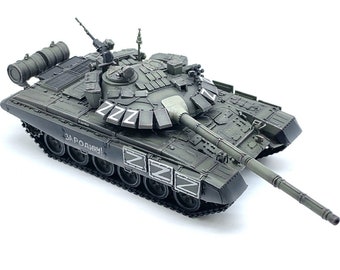 Maquette Academy 1/48 - Char Russe T-72 Motorisé - Kit Plastique #13308