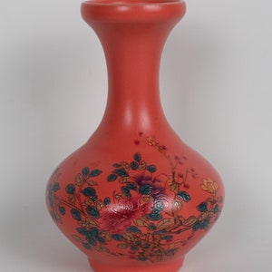 Chinese folk collection handcrafted hand-painted ceramic vases