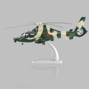Diecast WZ-9 Militarized Combat Gunship Alloy Model 1:32 Scale Toy Gift Collection Simulation Display Decoration