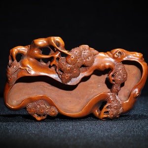 Folk collection of hand-made boxwood brush wash