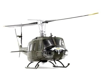 アメリカ陸軍 UH-1H ヒューイ ヘリコプター モデル 1/48 スケール ダイ