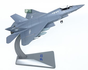 1: 72 Chinese Air Force J35 fighter model alloy ornament AF1