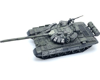 1/72 Scale Russian T-72B3 Tank Model – ARTISAN Diecast Military Collectible (Z Markings)