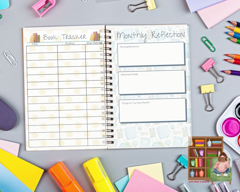 Homeschool Planner Printable, Homeschool Schedule, Daily Planner for ...