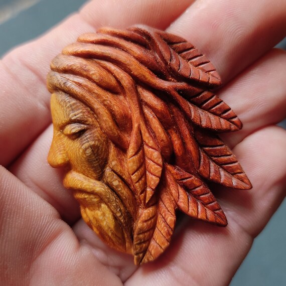 Etsy wooden necklace deals