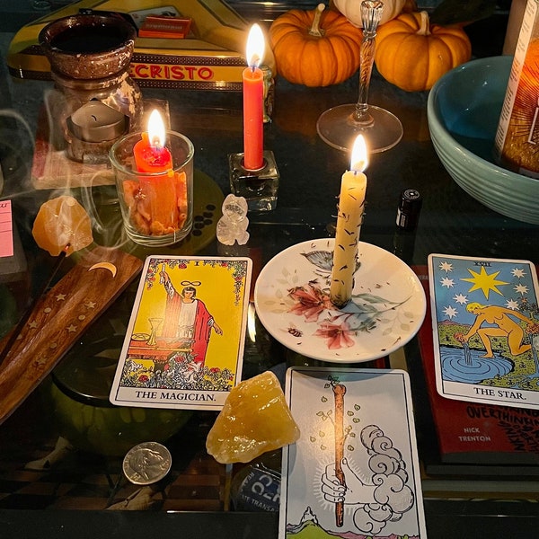 Custom Witchcraft Spell Candle Magic send your info