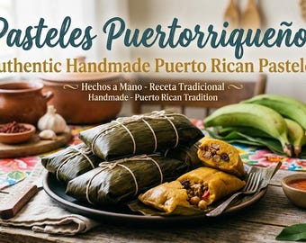 Leckeres puertoricanisches Pastellrezept von meiner Familie mit Liebe