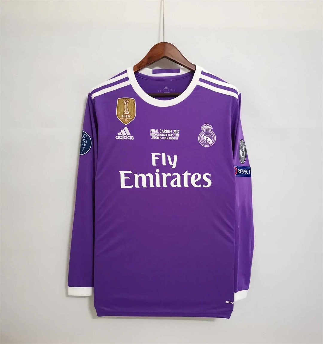 Grootte Zuigeling meesteres Real Madrid Ronaldo Champions League Final Jersey 2016 2017 - Etsy