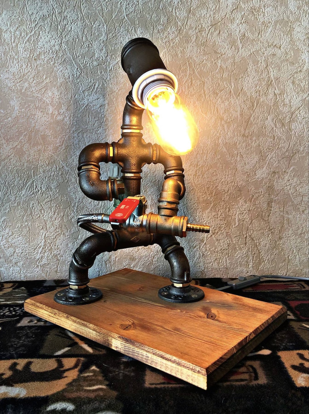 Firefighter Liquor Alcohol Whisky Wine Dispenser, Gift for Him