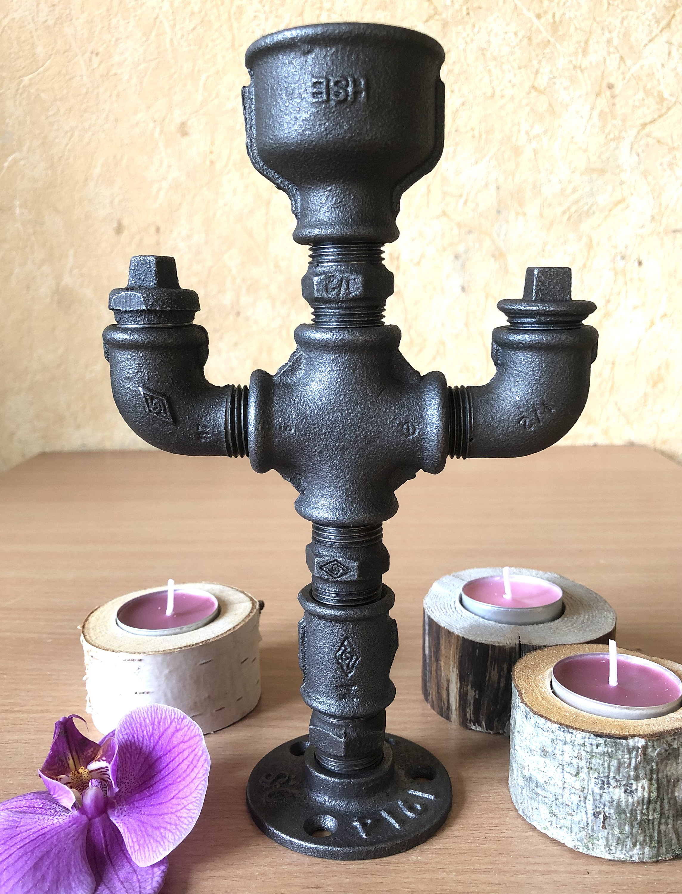 Metal Candle Holders Industrial