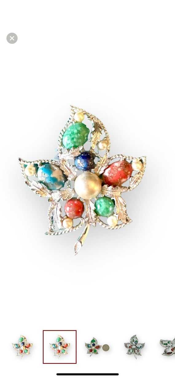 Vintage! 1967 Sarah Coventry Fantasy Brooch.