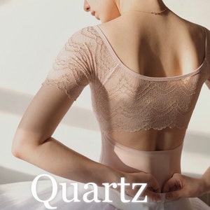 Quartz & Wisteria Lace Leotard - Pink Series