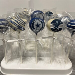 Dallas Cowboys Cake Pops