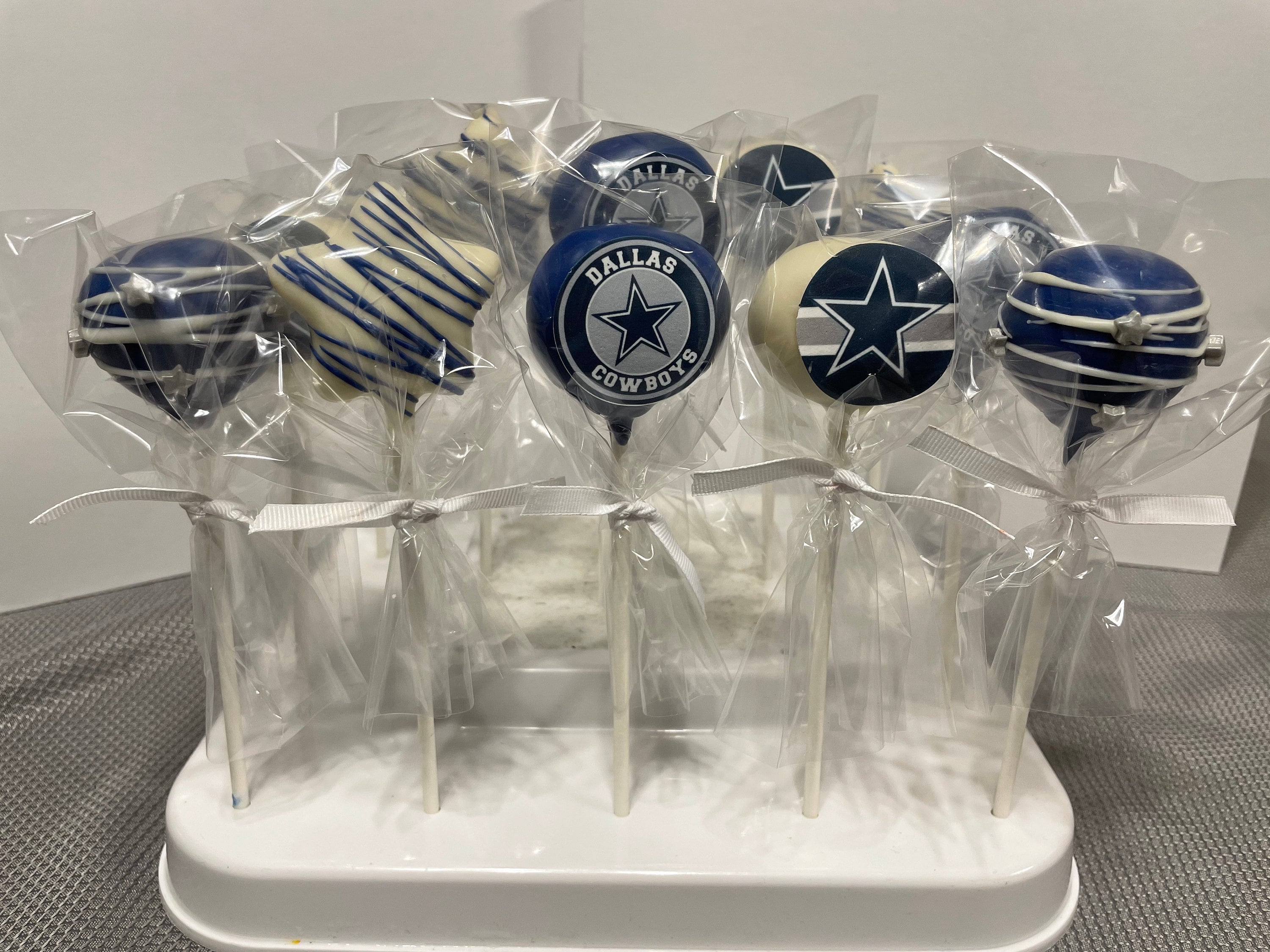 Dallas Cowboys Cake Pops Etsy