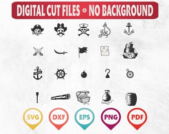 Pirate SVG, Pirate Silhouette SVG, Pirate School Mascot, Pirate With Knife, Pirate Silhouette, Pirate Cut File, Pirate Print File