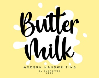 Modern Calligraphy Font: Handwritten Style for Cricut