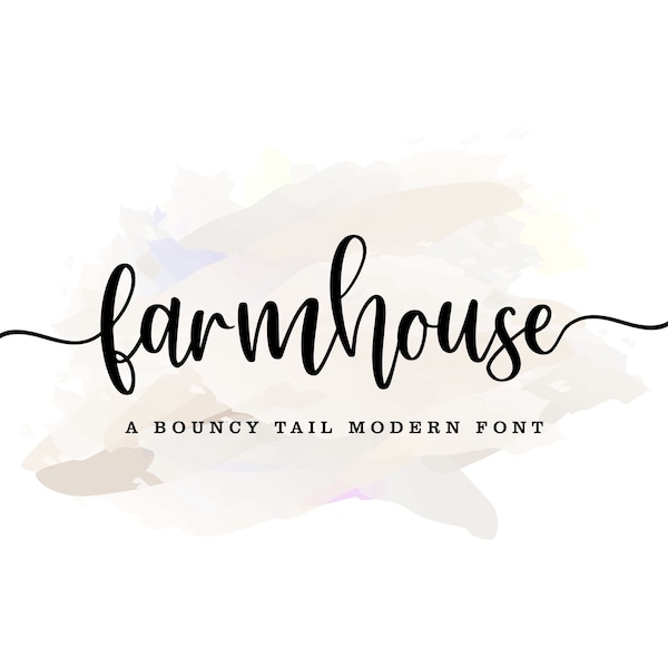 Farmhouse Font | bouncy font, Font with tail, craft fonts, Bridesmaids font, tail cursive cricut, Font with swash, fonts handwriting