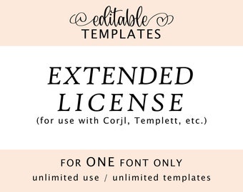 Elevate Your Creative Projects with Our Exclusive Font License Extension