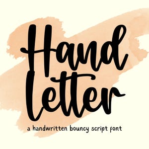 Handlettering, Typografie, Lettering, Handgeschriebenes, Bouncy Script, moderne Kalligrafie, Cricut, Cursive, Farmhausschrift