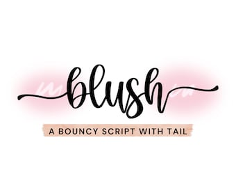Handwritten Farmhouse Font with Swash, Wedding Font, Cursive font, Modern Calligraphy, Bridal Fonts, Font Design, Script Font, cute font