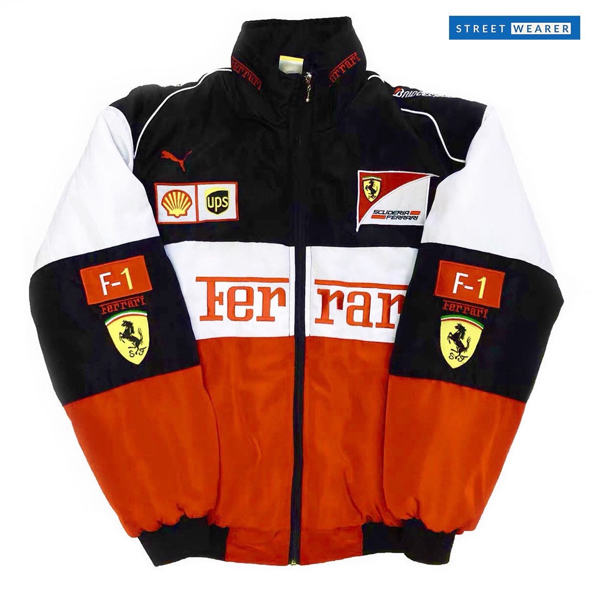 Racing Jacket Vintage F1 Streetwear 