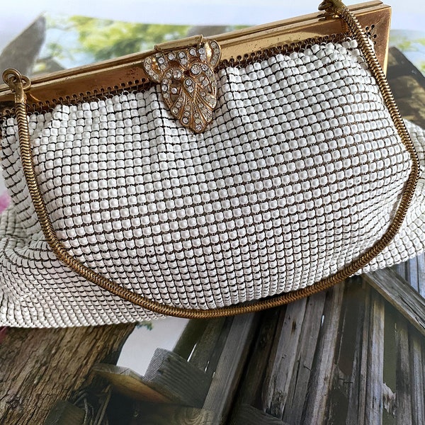 Vintage Oroton Evening Purse with crystal clasp
