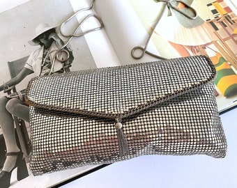 Vintage Park Lane Shoulder Bag in Silver