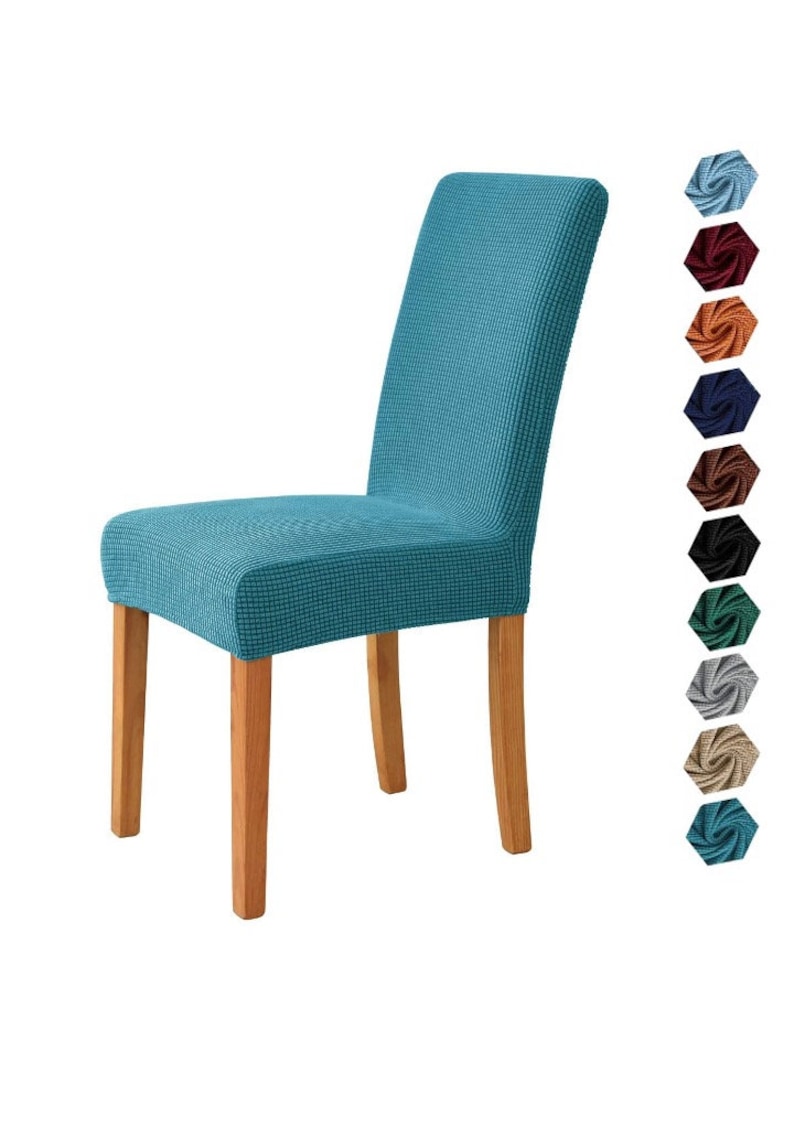 Dining Room Chair Slipcovers Parsons Chair Covers Stretch Etsy