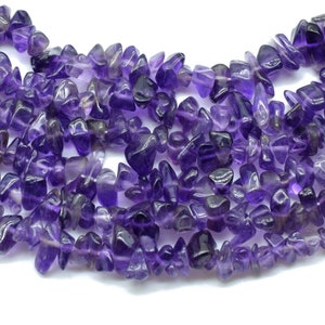 Genuine Natural Purple Amethyst Loose Beads Grade AA Pebble Chips Shape,Amethyst chips pebble loose gemstone,Amethyst Chip Beads Strand,Gift