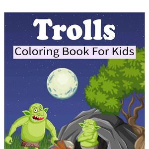 Trolls Coloring Book
