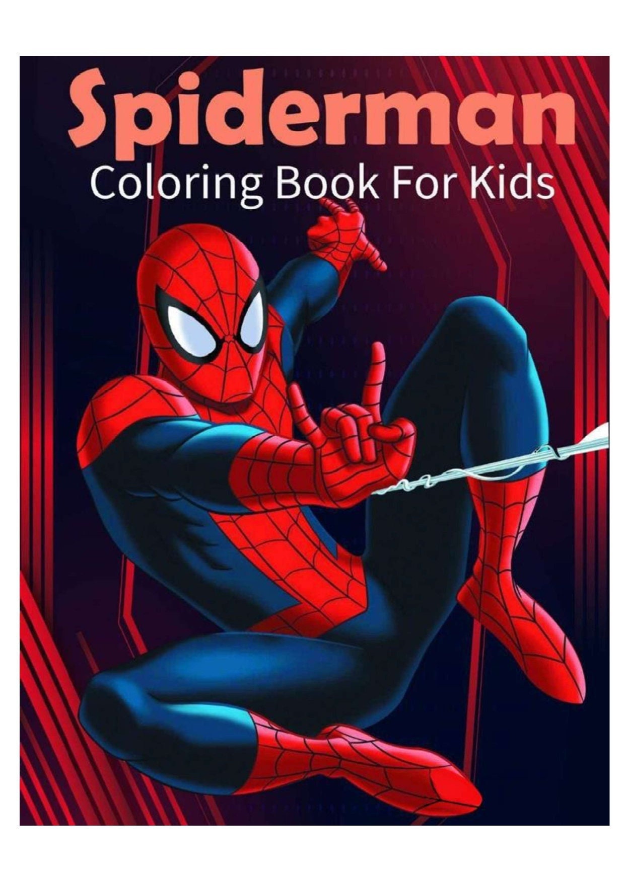 spiderman coloring book: +50 Amazing images to color For Fans Of